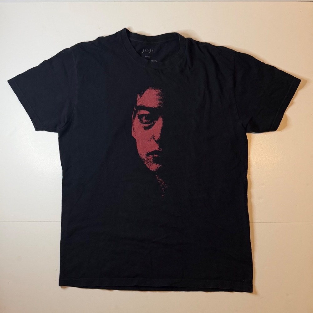Joji Nectar Album Merch T-Shirt Size Large Black Red Portrait Tee
